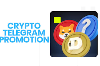 crypto telegram promotion solana memecoin promotion