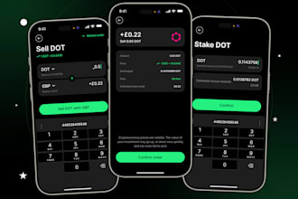 develop fintech app wallet app bank app crypto wallet app