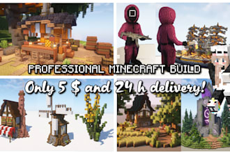 build minecraft build in 24 hours