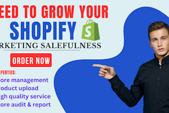 create shopify store dropshipping and ecommerce website promotion