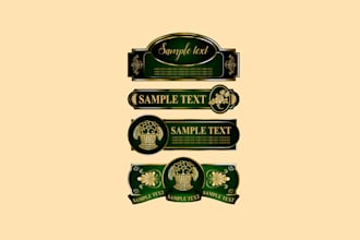 create premium cigar brands, labels, boxes, and logo