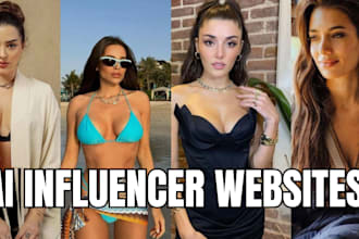 build ai saas powered influencer website, ai model, ai avatar model