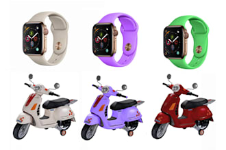 retouch model dress garment cloth bag shoes car etc with perfect color change