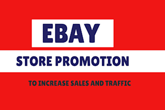 do shopify etsy ebay amazon product marketing promotion seo sales traffic ads