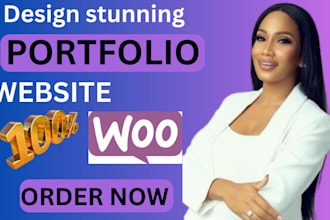 create portfolio website,resume website photography website