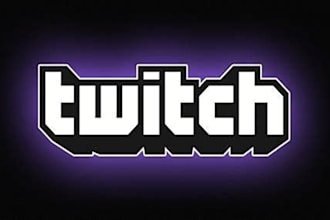 do organic promotion to your twitch channel, twitch partners, live viewers
