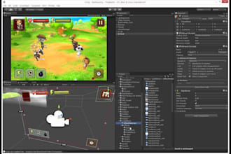 create a game prototype in unity or godot, unity 2d offline game, 2d pacman game