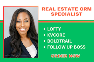 setup and real estate crm lofty crm kvcore boldtrail follow up boss idx website