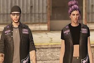 create custom fivem clothing kuttes mc, mc vest, biker clothing