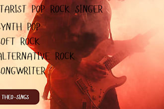 create custom britpop track, professional vocal tuning , pop song remix for you