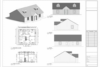 create permit drawings and complete architectural sets in revit