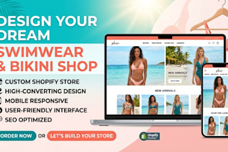 design bikini shopify swimwear website swimwear lingerie store bikini website