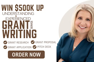 do grant writing, grant proposal writing, grant research, grant application plan