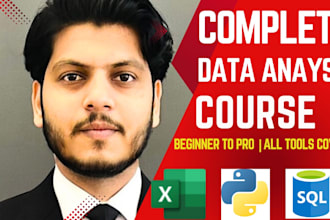 teach data analytics with live classes, recorded sessions, assignments, and test