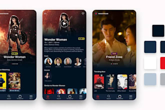 develop video streaming app, series streaming app, live channel app, ott app