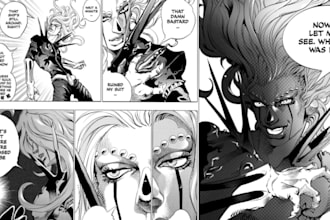 draw anime manga panels, manga storyboards, comic book pages, and nsfw art
