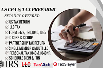 file form 5472 for single member foreign own US llc with 1120 irs CPA US