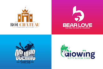 do creative modern minimalist business logo design