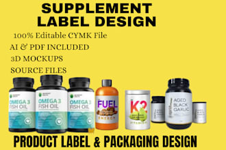 design supplement package design bottle label design supplement packaging box