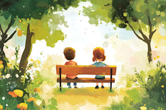 draw children book illustrations