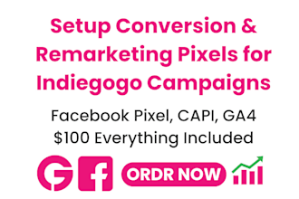 setup capi pixel for indiegogo campaign or shopify store
