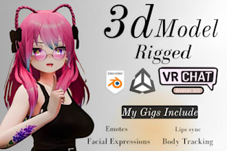 design furry avatar nsfw 3d anime model vrchat avatar protogen vr character vrc