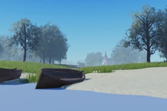 design a terrain map, realistic roblox map for your game