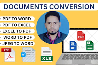 do convert pdf to word, pdf to excel and jpeg to word