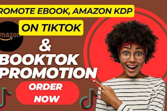 do booktok video amazon book promotion ebook promotion book advertising for kdp