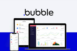 be your bubble developer for bubble app bubble website saas or mvp bubble io