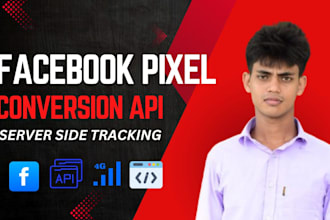 set up facebook pixel conversion API, server side tracking by gt