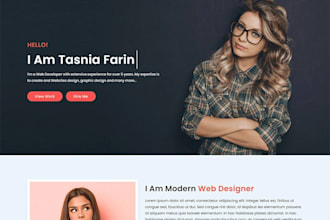 create wordpress portfolio website, personal portfolio website, personal website