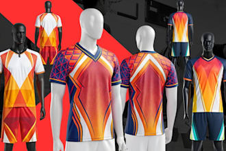 design custom esports jersey and sportswear uniforms