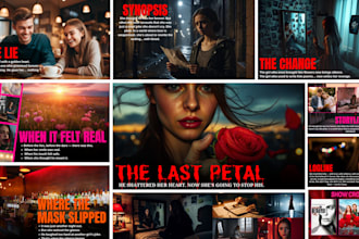 create a pitch deck for your film, TV show, and web series in 24 hours