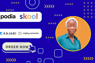 be your online course website expert kajabi website podia skool mighty network