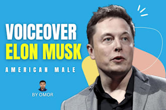 record elon musk impersonation voice over impression