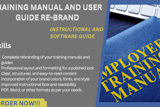 design illustration training manual software user guide instruction manual