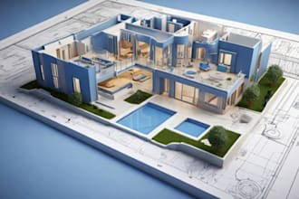 do architectural stamp, structural stamp and full set of permit drawings