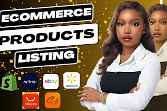 do SEO product listings or cross listing on ebay, poshmark, mercari, etsy, depop