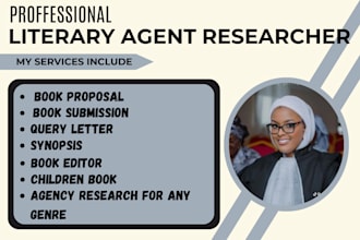 submit your book to 100 elite literally agents, write query letter book proposal