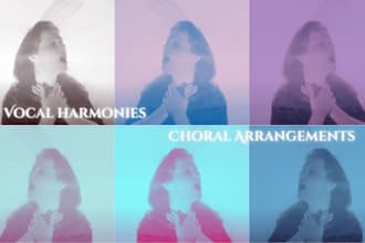 record operatic harmonies or choral vocals for your project