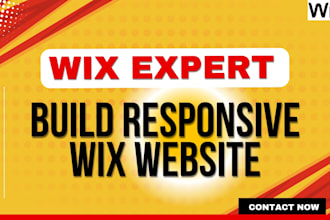 build professional wix website, wix code wix velo wix developer
