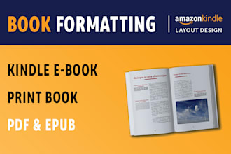 do book formatting and layout design in indesign