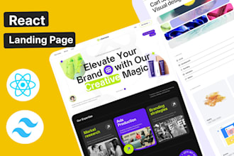 create responsive web designs with react, bootstrap, and tailwind CSS