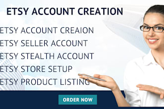 do etsy account creation etsy seo etsy store setup etsy listing
