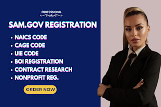 do sam gov, non profit registration, naics, uei, cage code