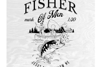 make vintage fishing hunting camping adventure outdoor logo