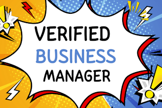 create fresh verified fb business manager and ads account