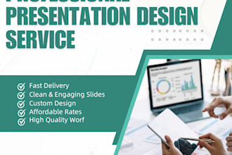 design or redesign powerpoint slides with animations