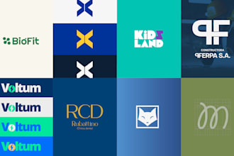 diseñaré una identidad visual profesional para tu marca